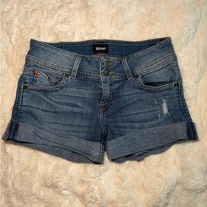 Hudson Jeans Women's Blue Denim Shorts